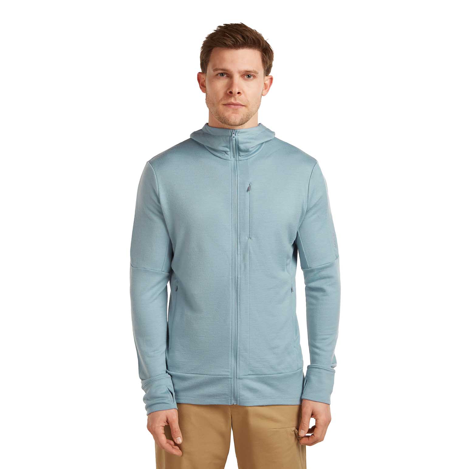 Icebreaker M Merino 260 Quantum Long Sleeve Zip Hoodie